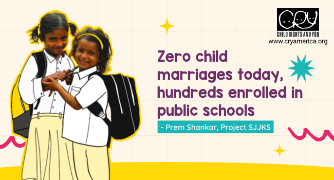 Your support has the power to end child marriage