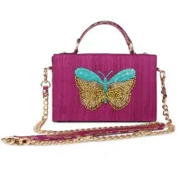 Tropical Bliss Purple-Bag by Tarini Nirula