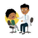 children underwent age-appropriate immunization
