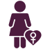 1,260 women and adolescents received iron and calcium supplements