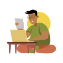 Children connected to learning centers